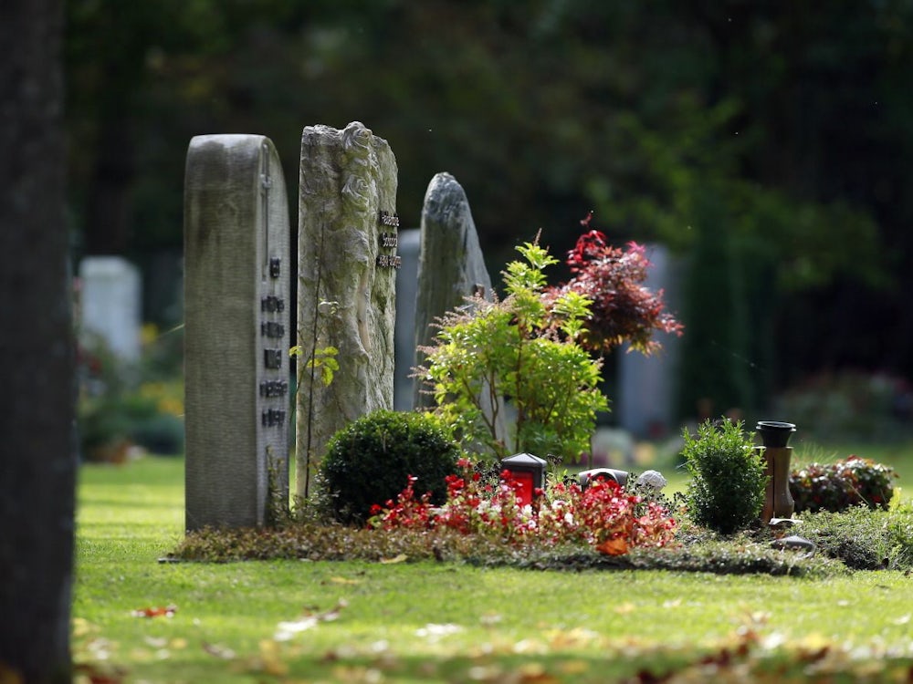 Puchheimer Friedhof: Madonna Von Grab Geraubt