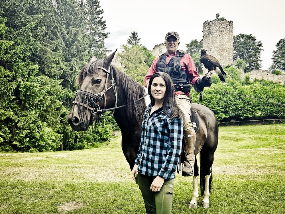 Wanderreiten: Mit Pferd Und Bogen Auf Den Spuren Der Ritter Durch Oberösterreich