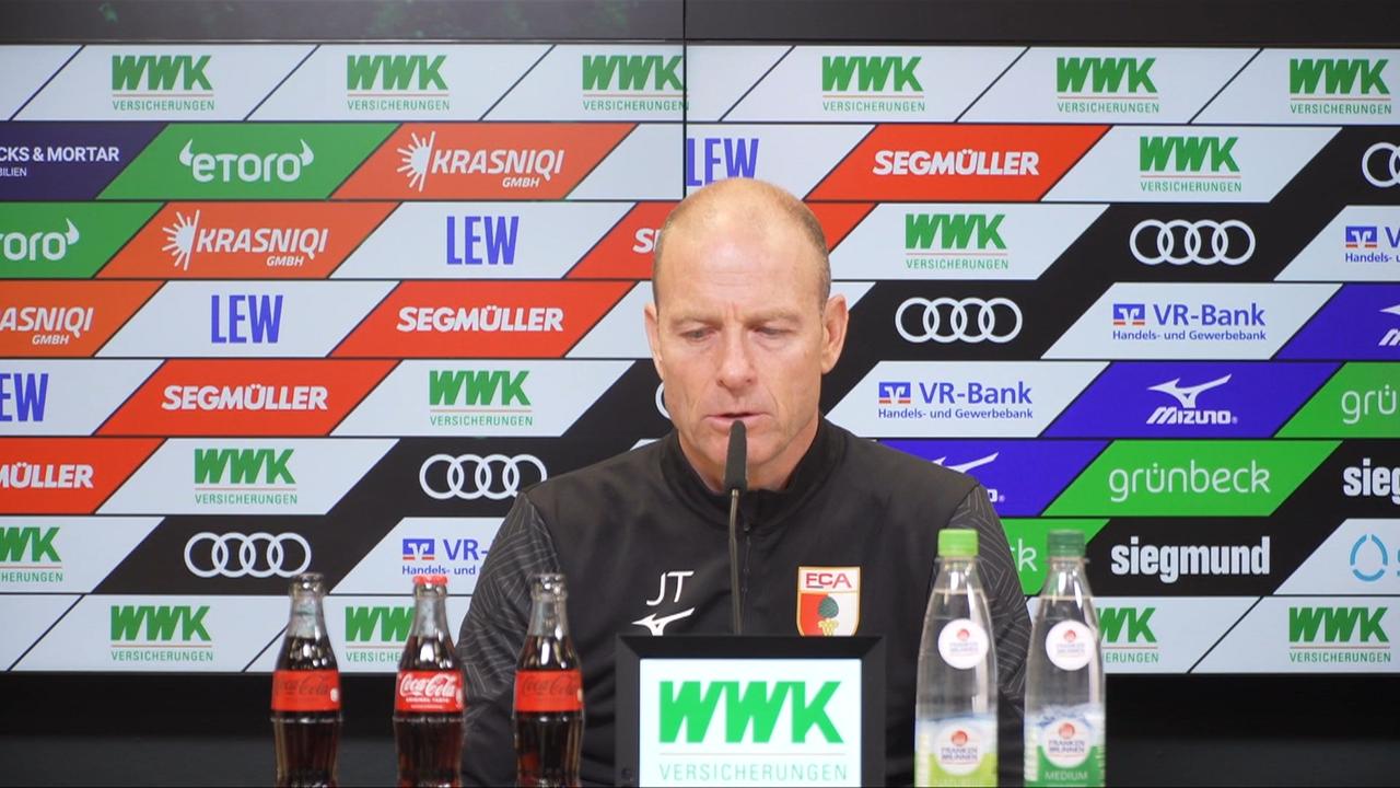 Augsburg Trainer Jess Thorup Freut Sich über Die Aktuelle Situation