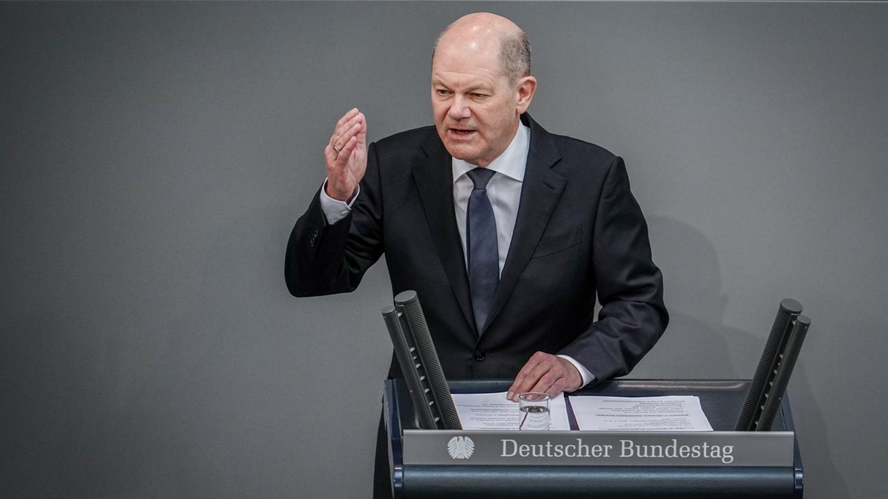 Scholz Im Bundestag: "russland Nicht So Stark, Wie Man Denkt"