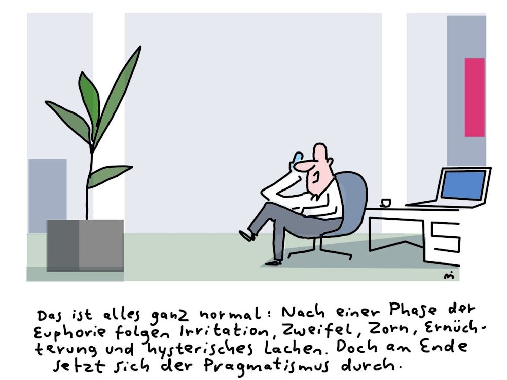 Cartoon: Meissners Strategen