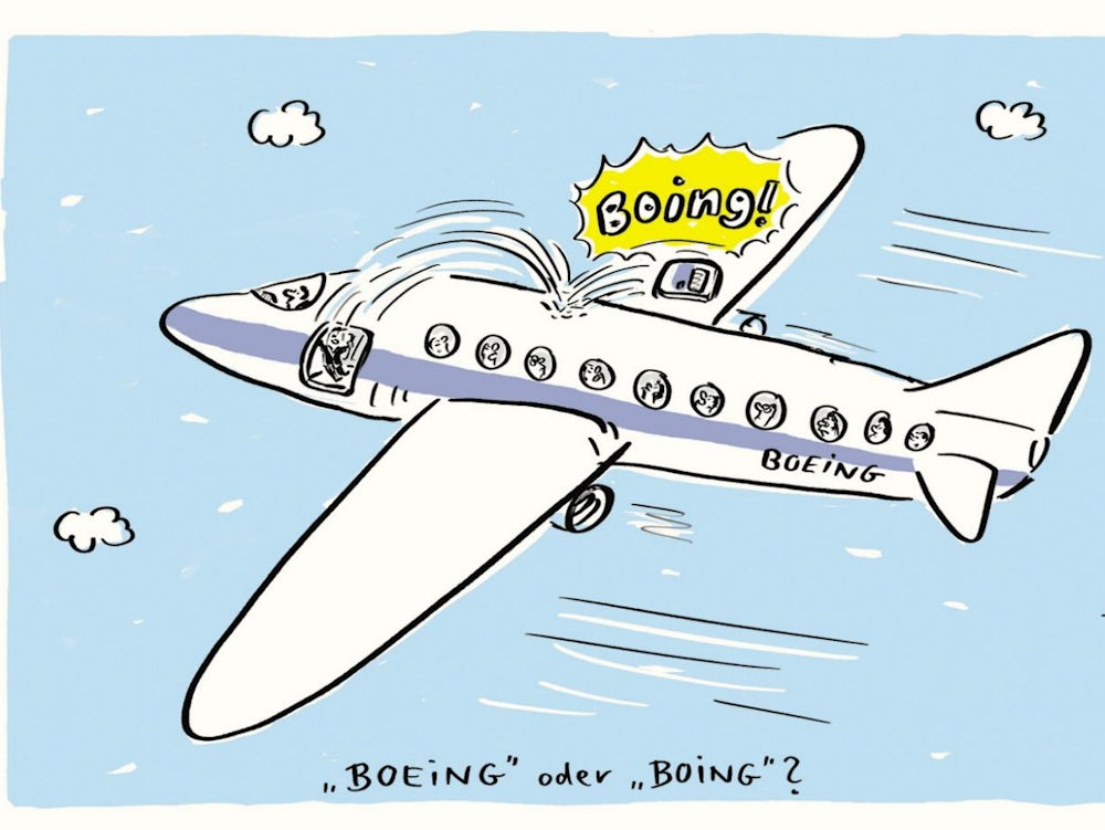 Wurster: "boeing" Oder "boing"?