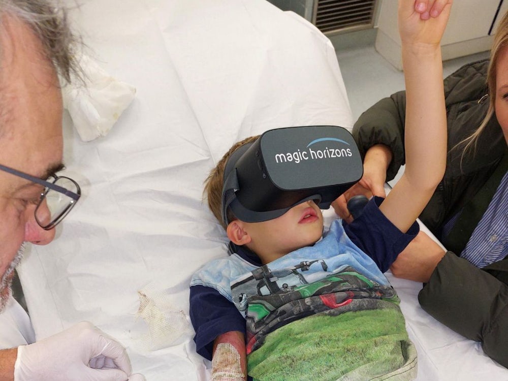 Medizin: Vr Brillen Helfen Kindern, Den Schmerz Zu Vergessen