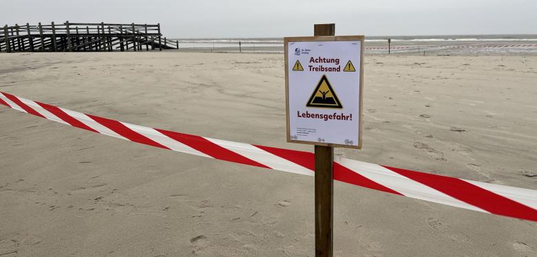 Treibsandlöcher – Die Akute Und Unsichtbare Gefahr Am Strand