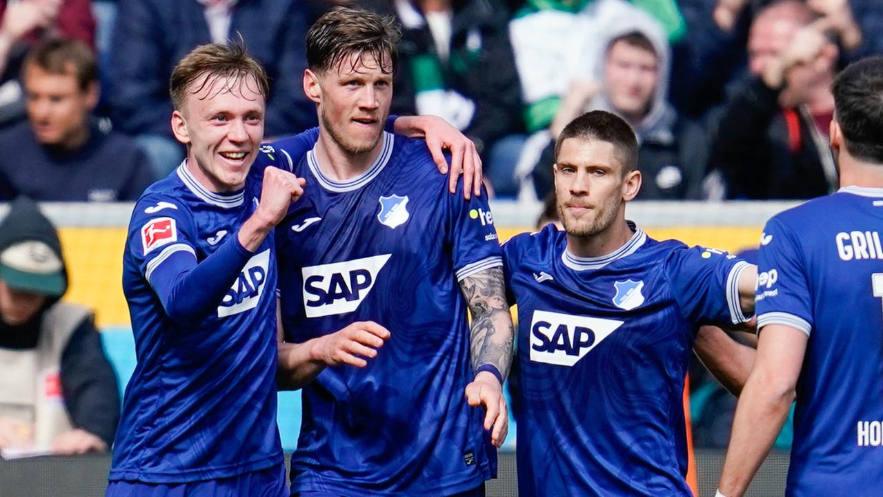 Hoffenheim Ringt Gladbach Im Torfestival Nieder