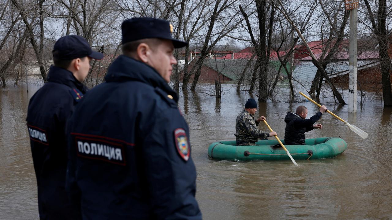 Hochwasser In Russland: Massenevakuierungen In Orenburg