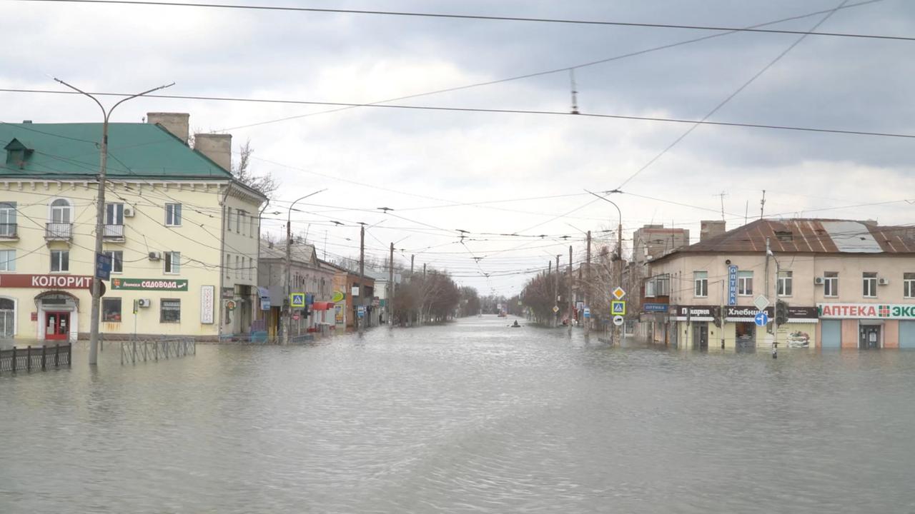 Hochwasserkatastrophe: In Kasachstan Und Russland Steigt Der Pegelstand