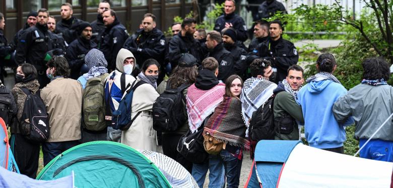 „camp Von Israelhassern Gehört Nicht An Unsere Universität“ – Polizei Räumte Proteste