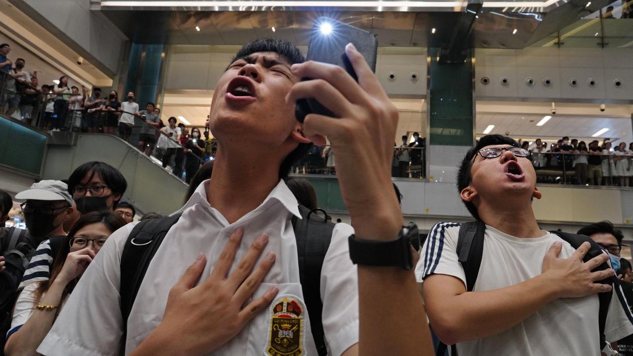 Hongkonger Gericht Verbietet Protesthymne Der Demokratiebewegung