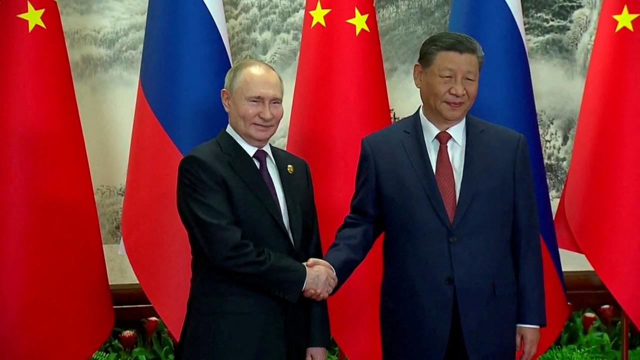 Putin Zu Staatsbesuch In China Eingetroffen