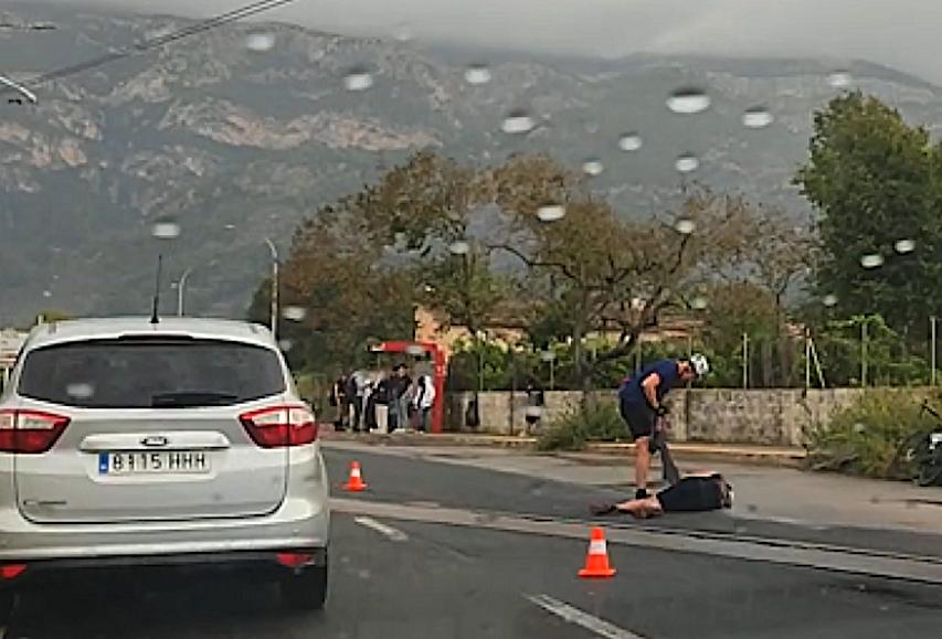 Schwerer Fahrradunfall In Sóller: Tourist Stürzt An Straßenbahnschienen