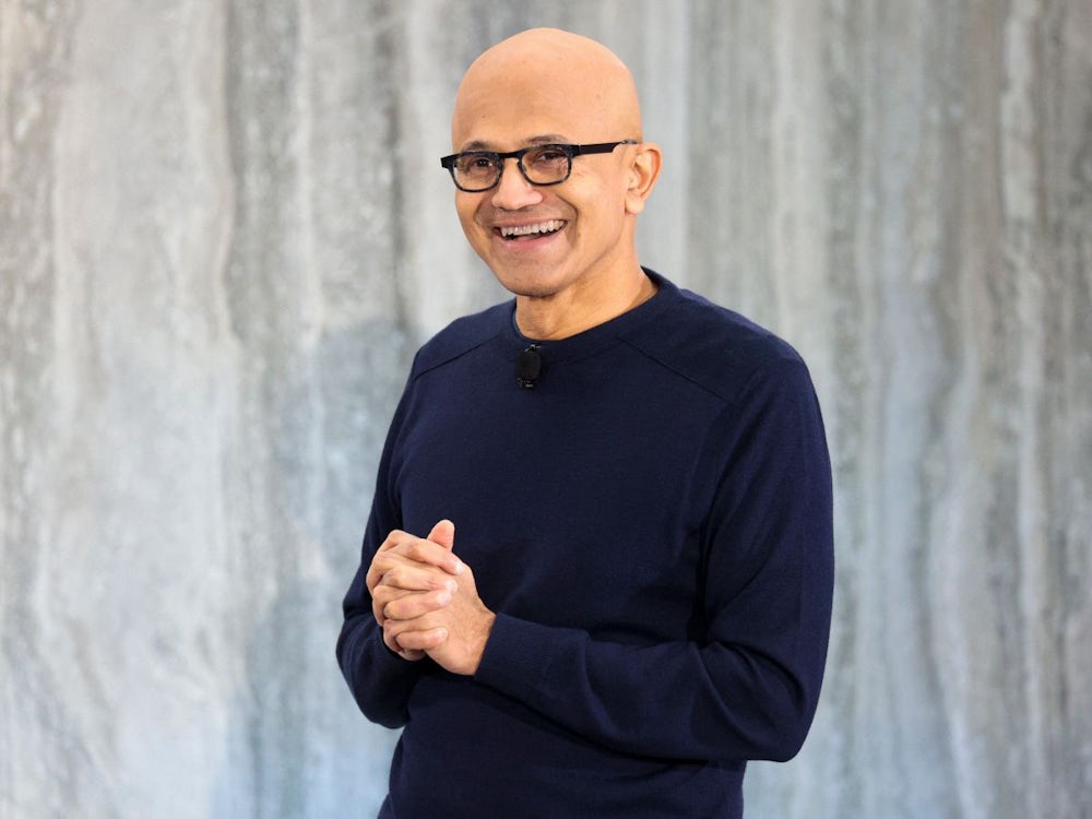 Tech Industrie: Microsoft Chef Nadella Kriegt Knapp 80 Millionen Dollar