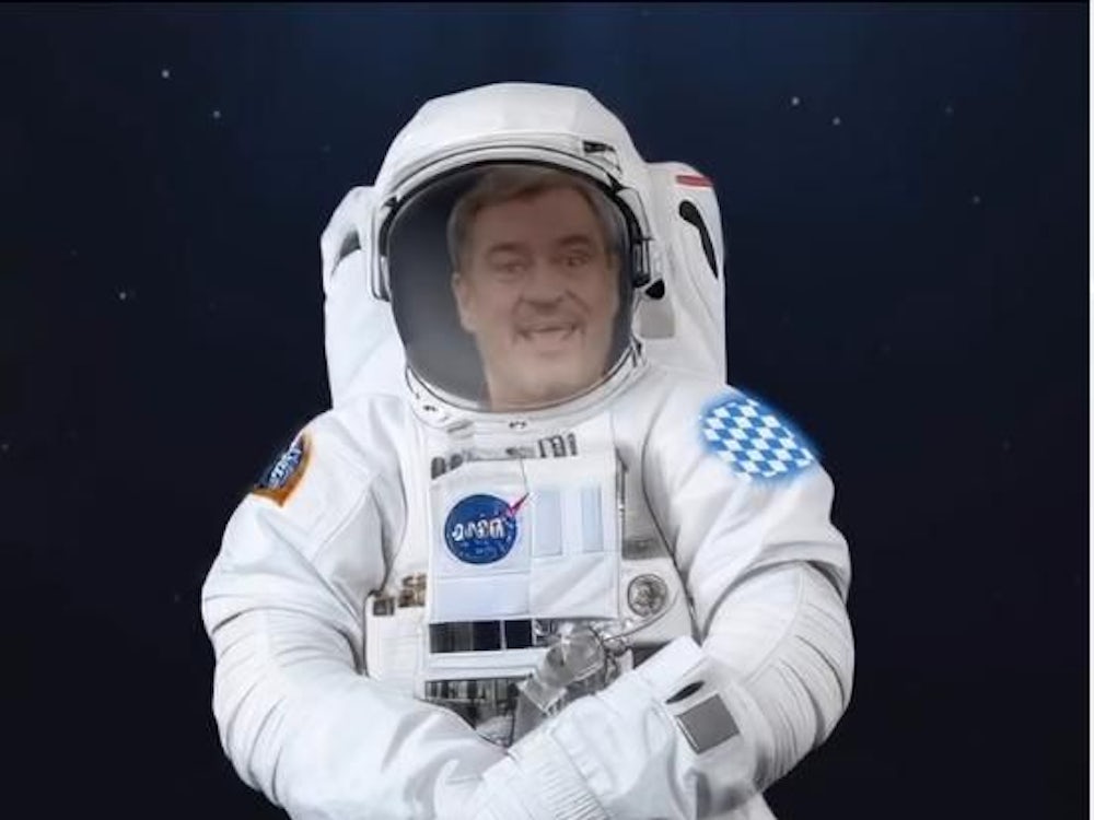 Instagram Video: Söder Fliegt Zum Mars