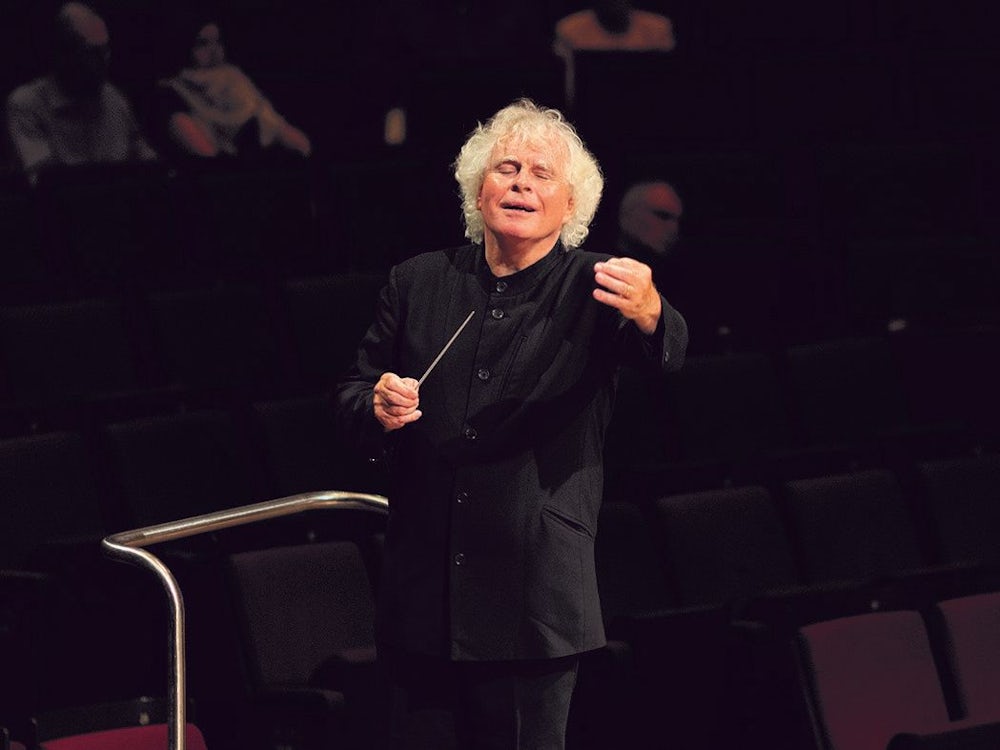 Benefizkonzert Für Sz Gute Werke: Simon Rattle Dirigiert Das Benefizkonzert Für Das Sz Hilfswerk