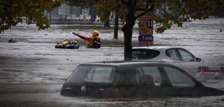 Exreme Überschwemmungen In Frankreich