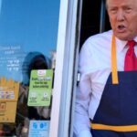 Donald Trump Bei Mcdonald‘s – Wahlkampf An Der Fritteuse