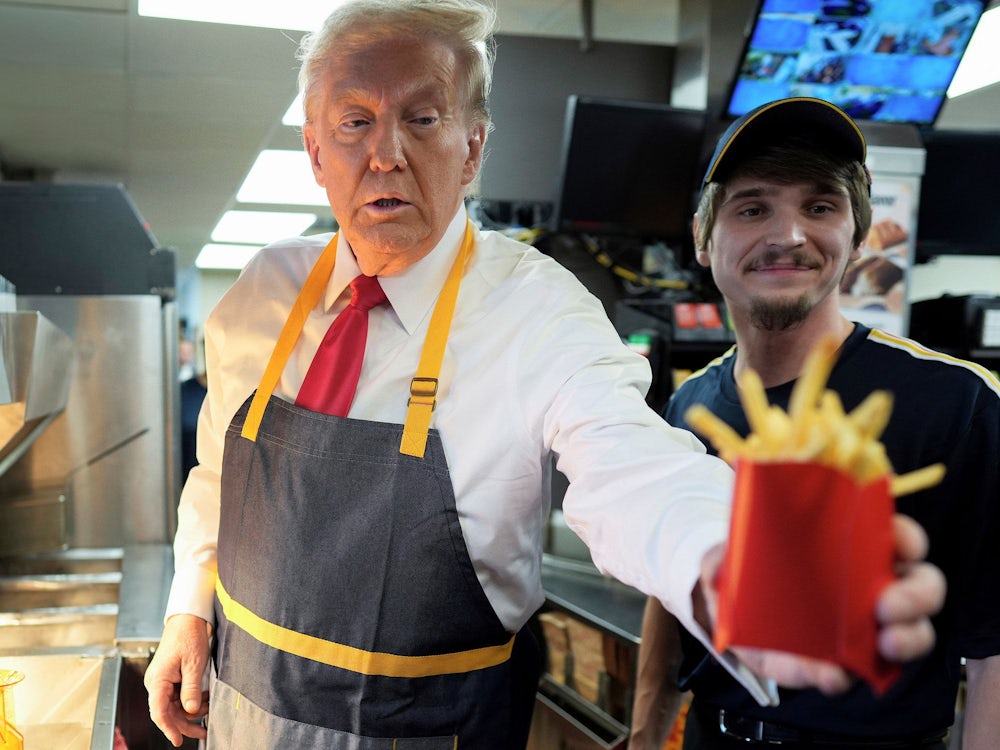 Wahl In Den Usa: Schlechte Scherz Bewertungen Für Mcdonald’s Filiale Nach Trumps Besuch