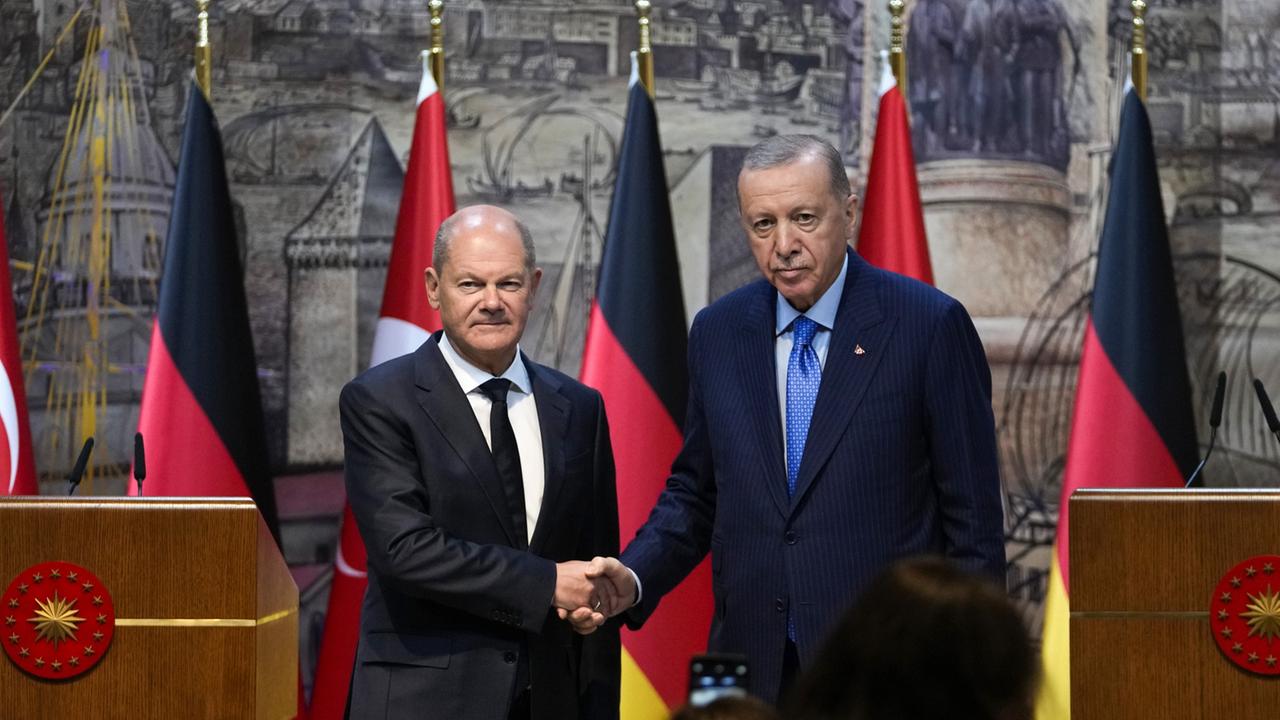 Scholz Trifft Erdogan: Deutliche Differenzen Beim Thema Nahost