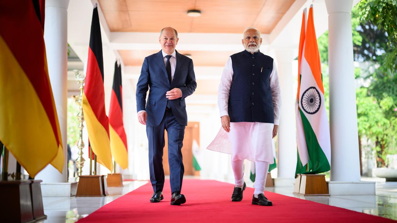 Scholz Drängt In Indien Auf Abschluss Von Eu Freihandelsabkommen