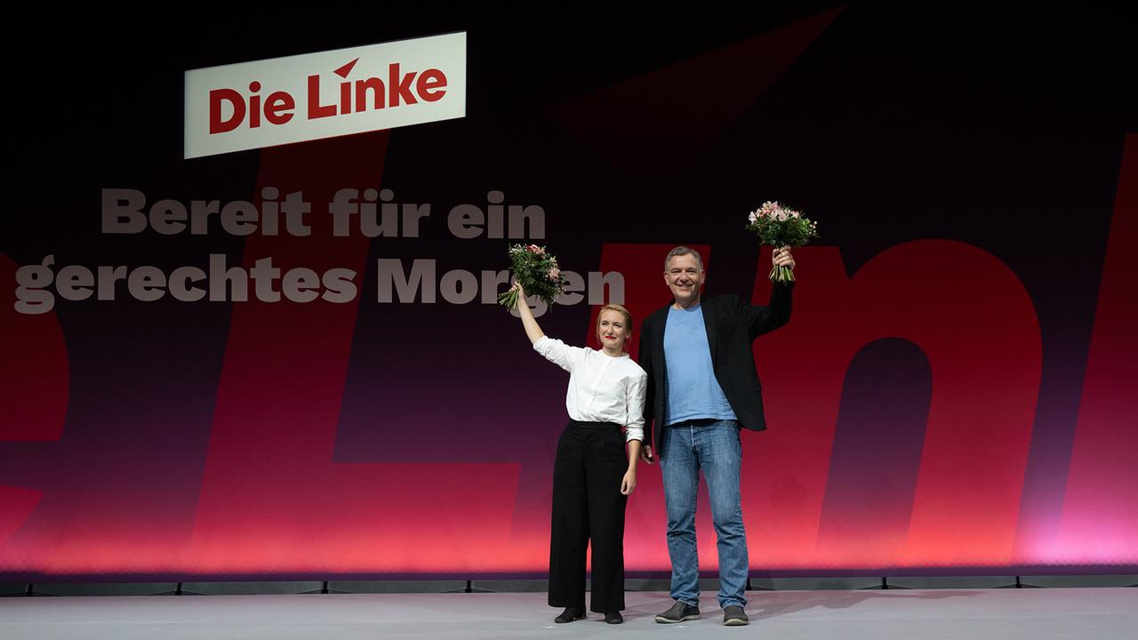 Ines Schwerdtner Und Jan Van Aken Als Linken Vorsitzende Gewählt